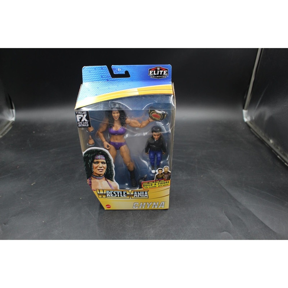 WWE Elite Chyna Action Figure Wrestlemania Build A Figure Paul Ellering Rocco